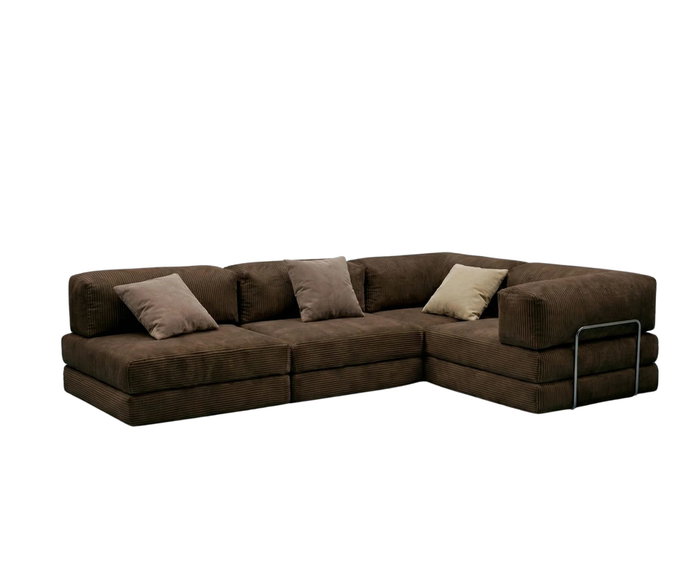 Atelier Del Sofa Kanyon Sofá-Cama Esquinero Marrón Atelier Del Sofa Kanyon Sofá-Cama Esquinero Marrón